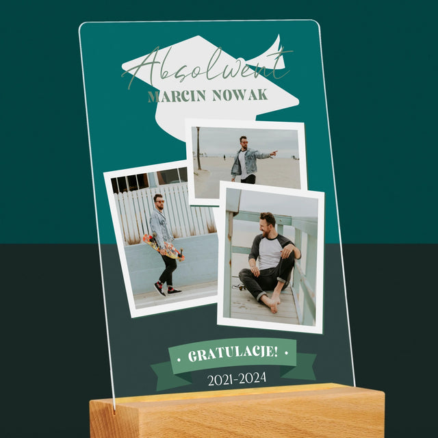 Okładka Magazynu: Absolwent - Wydruk Na Szkle Akrylowym