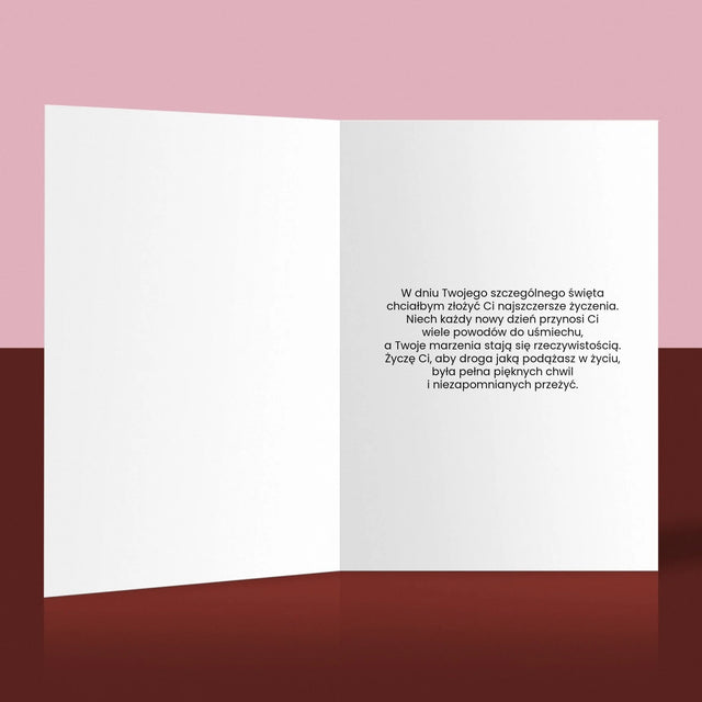 Słowo Ze Zdjęć: Dlaczego Kocham Tatę - Kartka Z Życzeniami