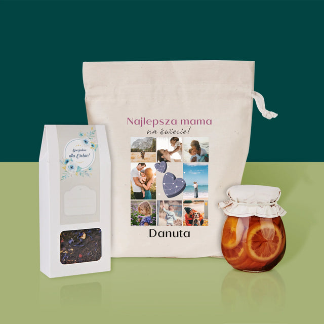 Fotokolaż: Najlepsza Mama - Herbata w Woreczku