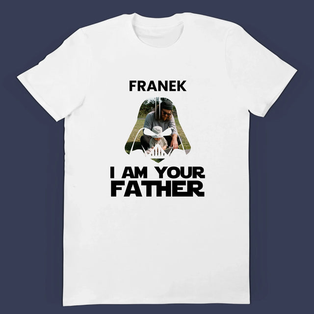 Zdjęcie i Podpis: i Am Your Father - Zestaw Koszulka Męska i Body Niemowlęce