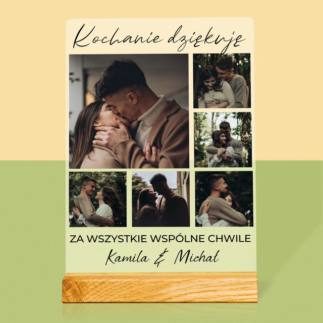 Fotokolaż: Rocznicowy - Wydruk Na Szkle Akrylowym