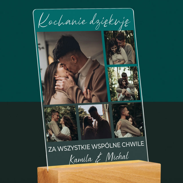 Fotokolaż: Rocznicowy - Wydruk Na Szkle Akrylowym