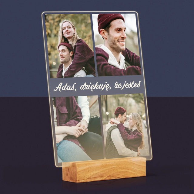 Fotokolaż: Zdjęcia Dla Chłopaka - Wydruk Na Szkle Akrylowym