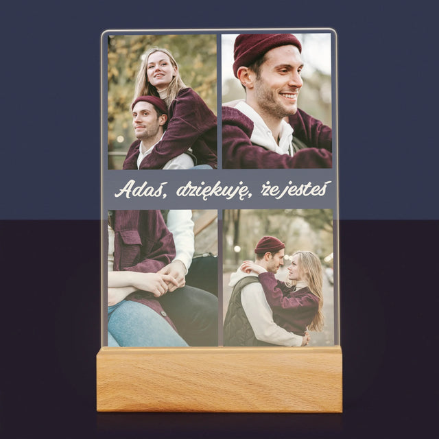 Fotokolaż: Zdjęcia Dla Chłopaka - Wydruk Na Szkle Akrylowym