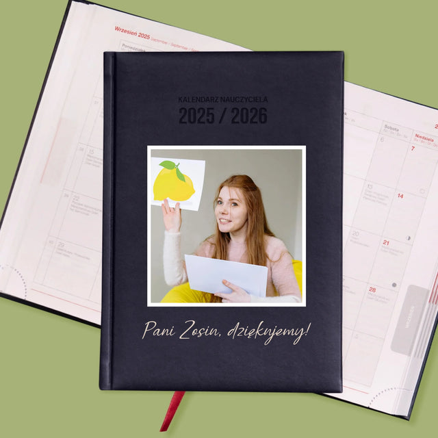 Zdjęcie i Podpis: Dla przedszkolanki - Personalizowany Kalendarz Nauczyciela