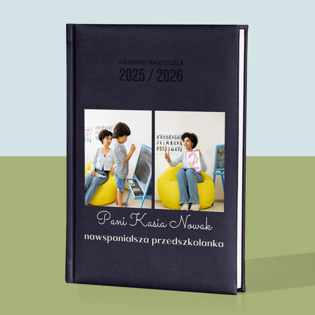 Fotokolaż: Zdjęcia dla najlepszej przedszkolanki - Personalizowany Kalendarz Nauczyciela