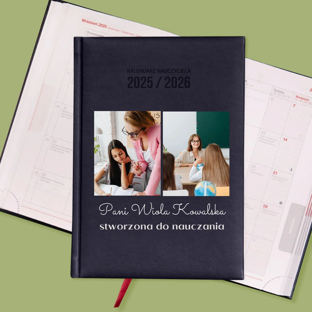 Fotokolaż: Zdjęcia Dla Najlepszego Nauczyciela - Personalizowany Kalendarz Nauczyciela