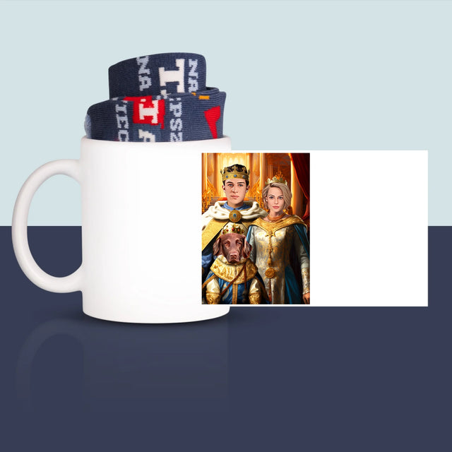 Kreator Postaci: Tata z Dzieckiem - Skarpetki w Kubku Dla Taty