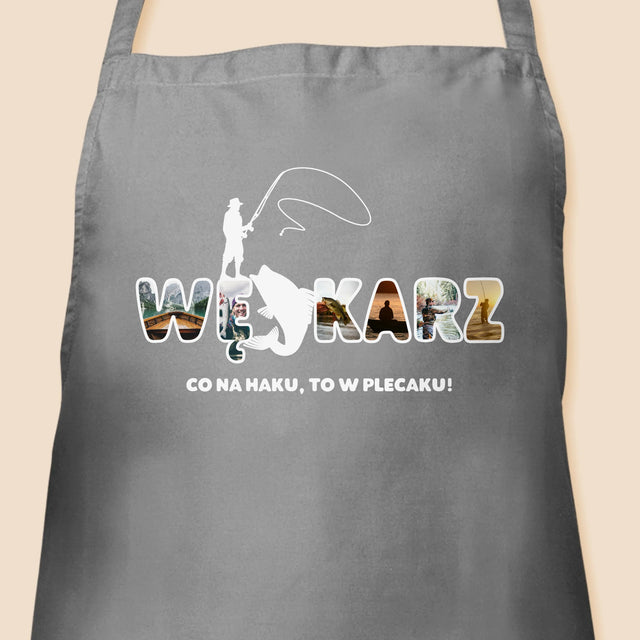 Słowo Ze Zdjęć: Co Na Haku - Fartuch z Nadrukiem