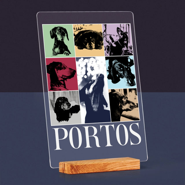 Fotokolaż: Pupil Jak Taylor - Wydruk Na Szkle Akrylowym