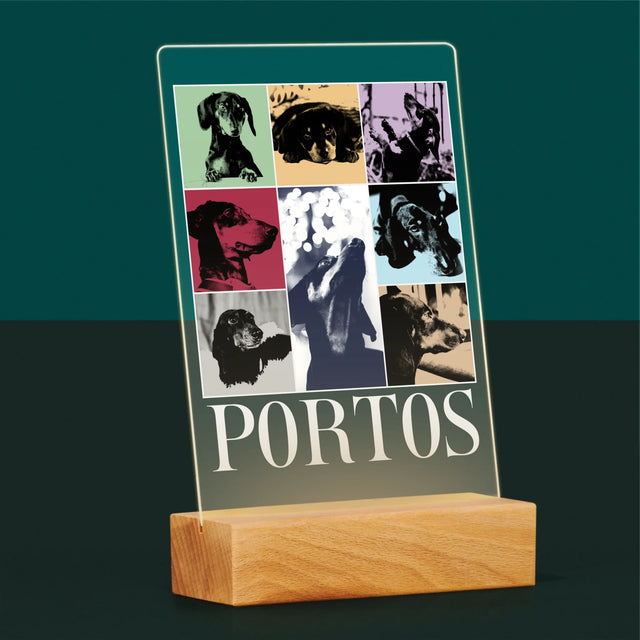 Fotokolaż: Pupil Jak Taylor - Wydruk Na Szkle Akrylowym