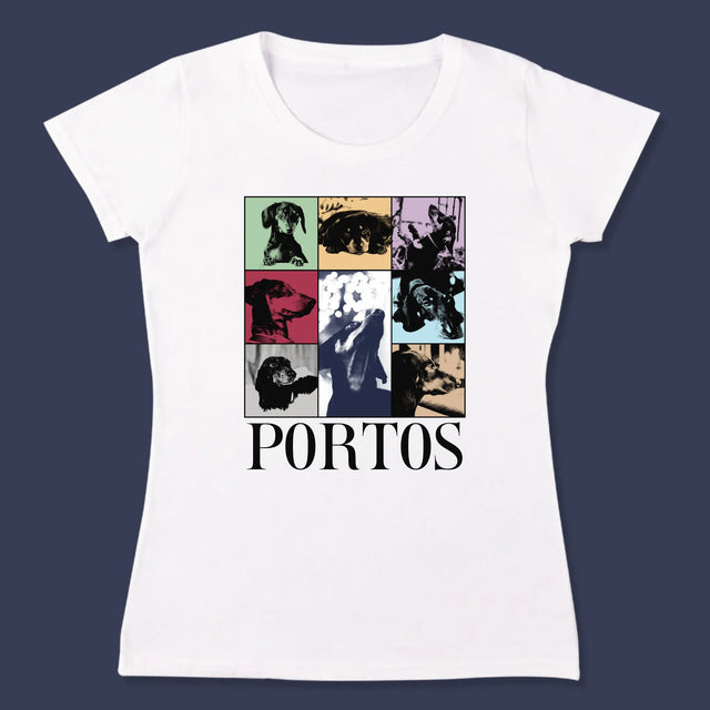 Fotokolaż: Pupil Jak Taylor - Koszulka Damska z Nadrukiem