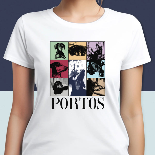 Fotokolaż: Pupil Jak Taylor - Koszulka Damska z Nadrukiem