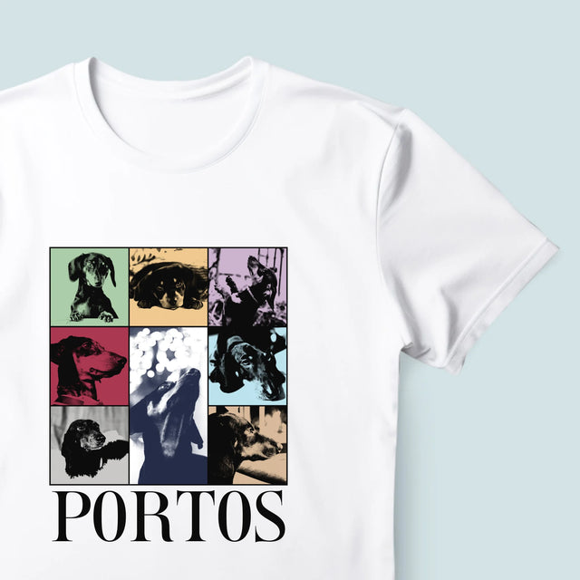 Fotokolaż: Pupil Jak Taylor - Koszulka Męska z Nadrukiem