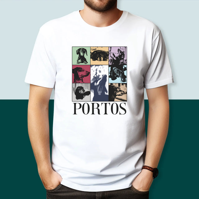 Fotokolaż: Pupil Jak Taylor - Koszulka Męska z Nadrukiem