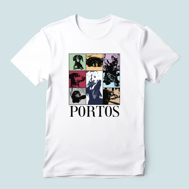 Fotokolaż: Pupil Jak Taylor - Koszulka Męska z Nadrukiem