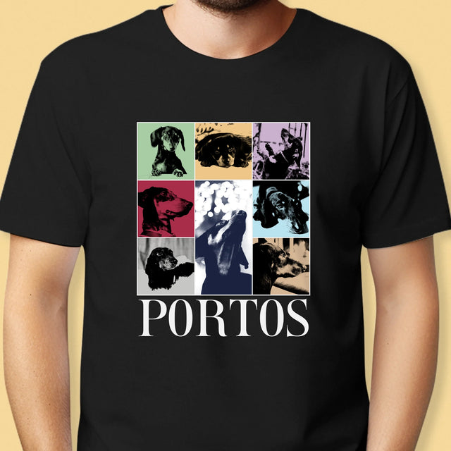 Fotokolaż: Pupil Jak Taylor - Koszulka Męska z Nadrukiem