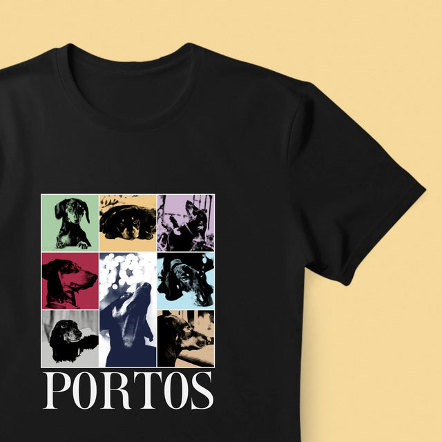 Fotokolaż: Pupil Jak Taylor - Koszulka Męska z Nadrukiem