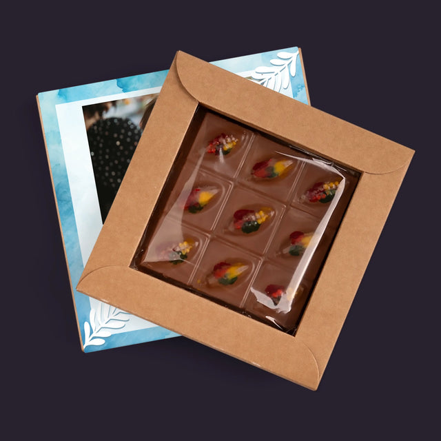 Fotokolaż: Prośba O Zostanie Chrzestnym - Dubajska Czekolada