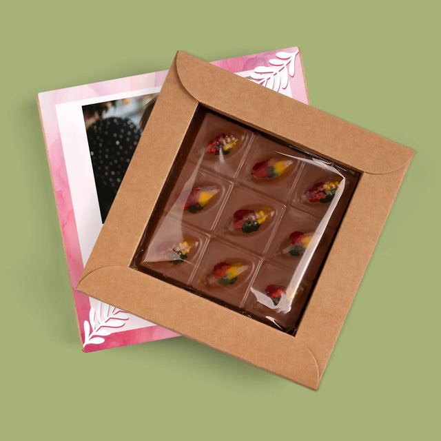 Fotokolaż: Prośba O Zostanie Chrzestną - Dubajska Czekolada