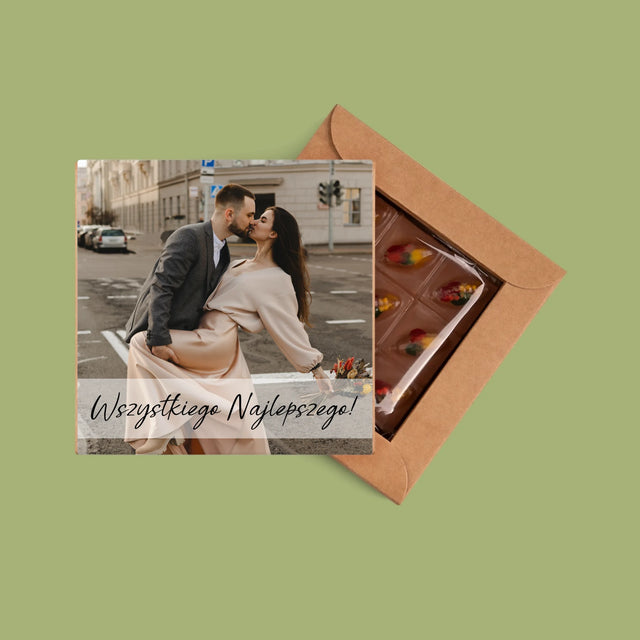 Zdjęcie I Podpis: Twoje Zdjęcie I Podpis - Dubajska Czekolada