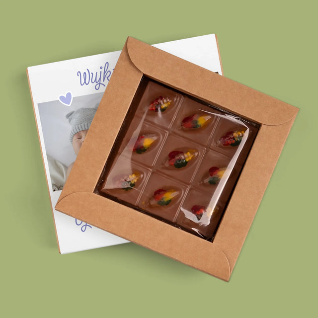 Fotokolaż: Czy Zostaniesz Moim Chrzestnym - Dubajska Czekolada