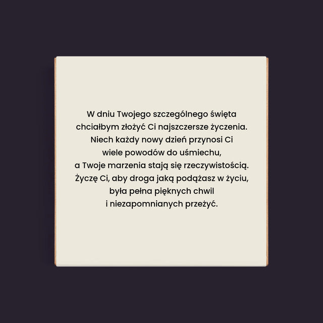 Fotokolaż: 4 Zdjęcia I Podpis - Dubajska Czekolada