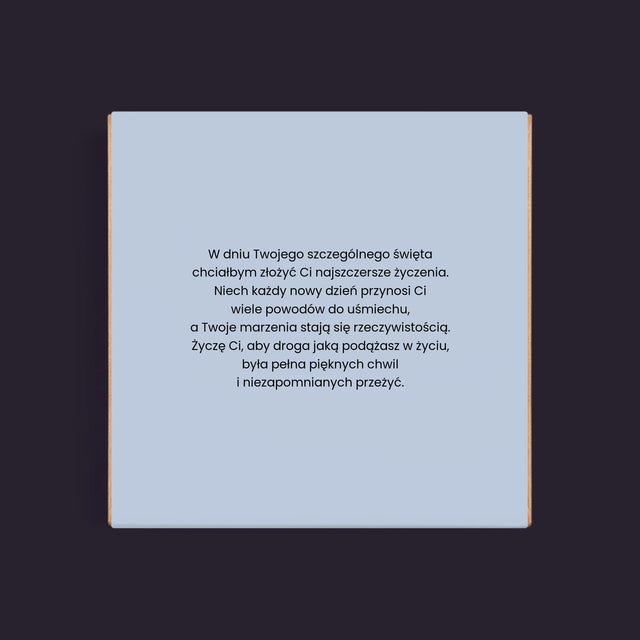 Fotokolaż: Najlepszy Tata Na Świecie - Dubajska Czekolada