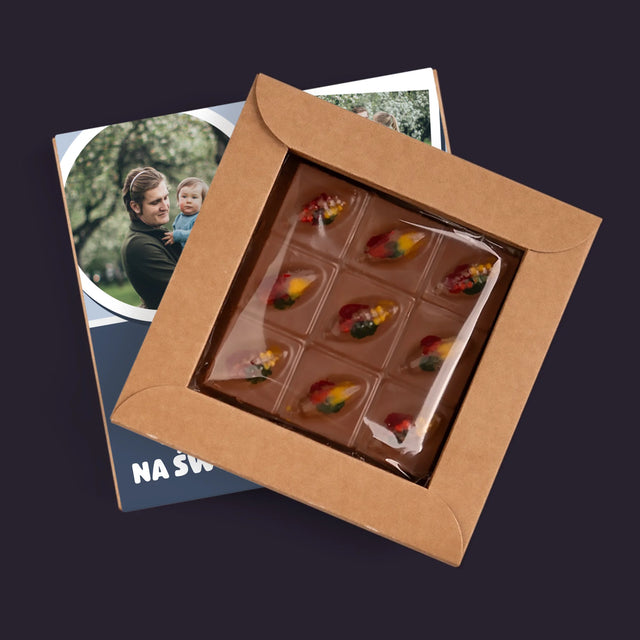 Fotokolaż: Najlepszy Tata Na Świecie - Dubajska Czekolada