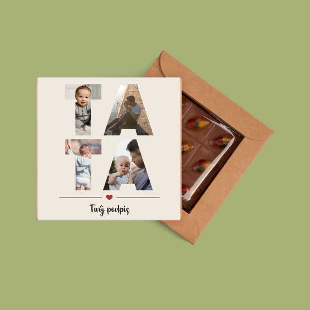 Słowo Ze Zdjęć: Tata - Dubajska Czekolada