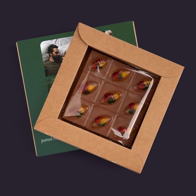 Fotokolaż: Puzzle Zdjęcia Dla Taty - Dubajska Czekolada