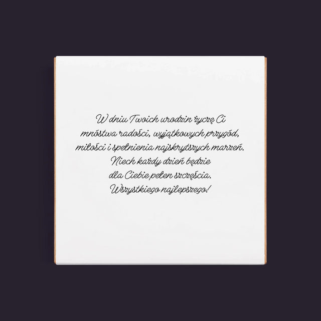 Słowo Ze Zdjęć: 18 Lat - Dubajska Czekolada