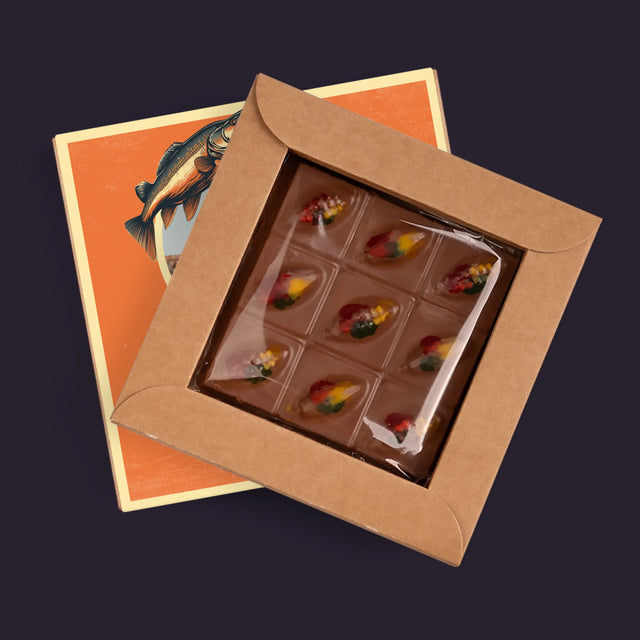 Zdjęcie I Podpis: Najlepszy Wędkarz - Dubajska Czekolada