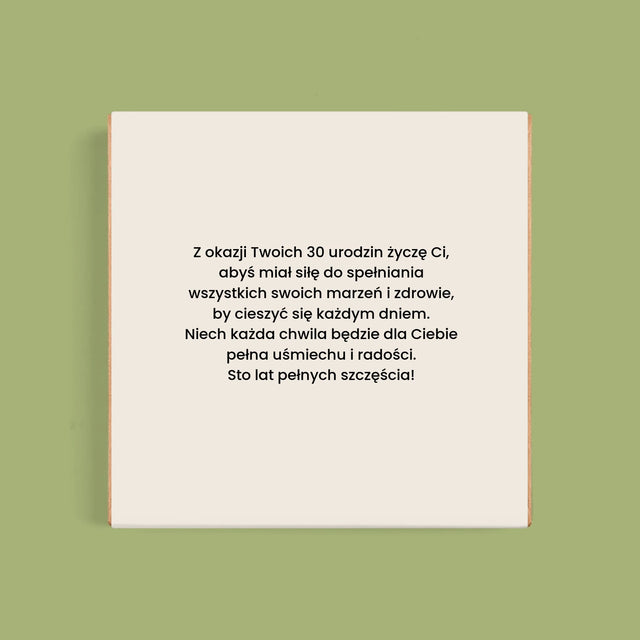 Słowo Ze Zdjęć: Sto Lat - Dubajska Czekolada