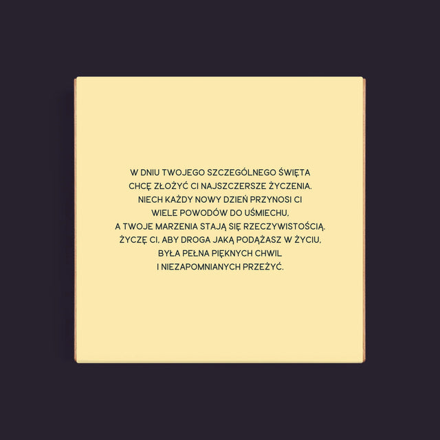 Zdjęcie I Podpis: Najlepszy Wędkarz - Dubajska Czekolada