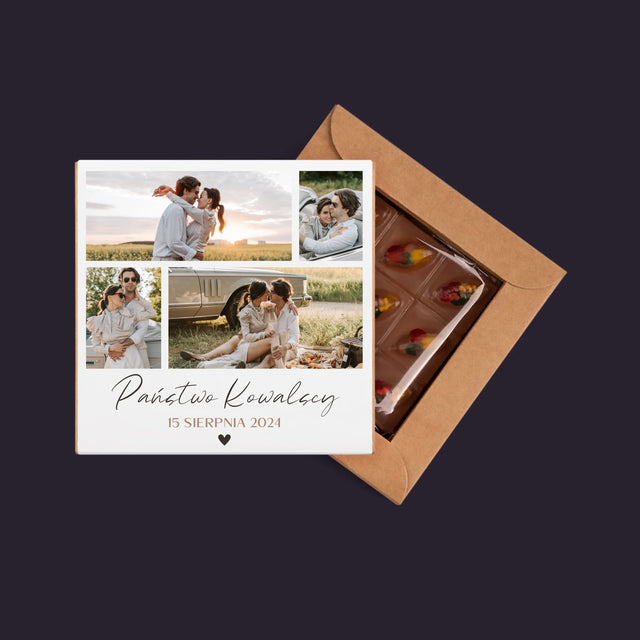 Fotokolaż: Państwo - Dubajska Czekolada