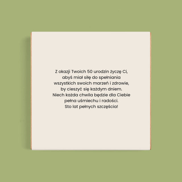 Słowo Ze Zdjęć: 50 Lat - Dubajska Czekolada