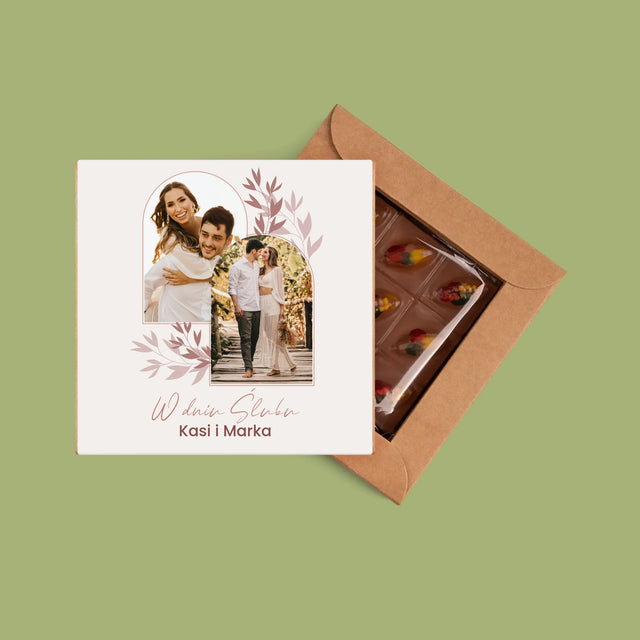 Fotokolaż: W Dniu Ślubu - Dubajska Czekolada