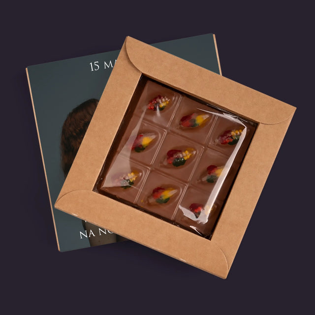 Zdjęcie I Podpis: Ślubne Zdjęcie Życzenia - Dubajska Czekolada