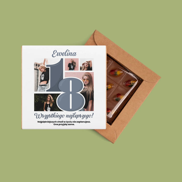 Fotokolaż: 18 Najpiękniejsze Chwile - Dubajska Czekolada