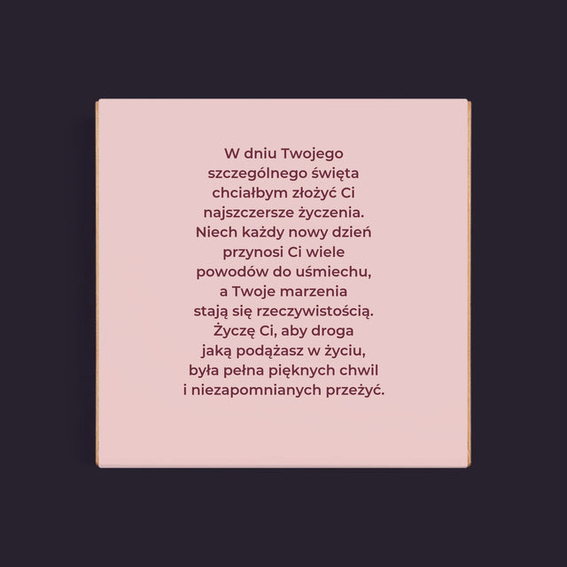 Fotokolaż: Mamo Jesteś Wszystkim - Dubajska Czekolada