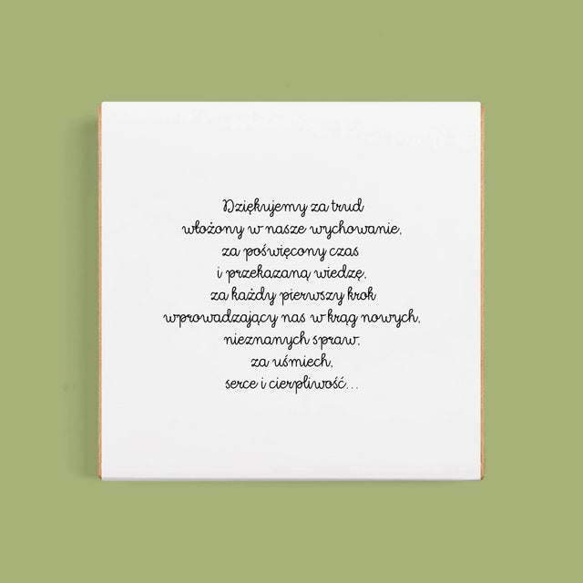 Fotokolaż: Zdjęcia Dla Najlepszej Przedszkolanki - Dubajska Czekolada