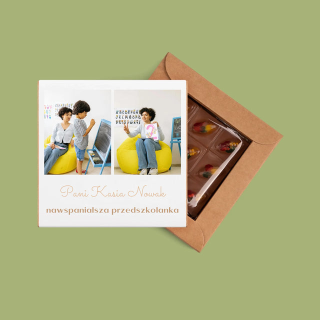 Fotokolaż: Zdjęcia Dla Najlepszej Przedszkolanki - Dubajska Czekolada