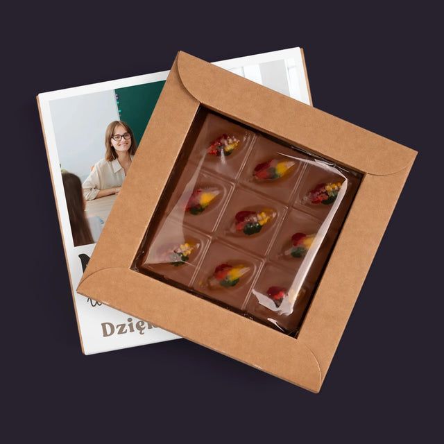 Fotokolaż: Wspaniały Nauczyciel - Dubajska Czekolada