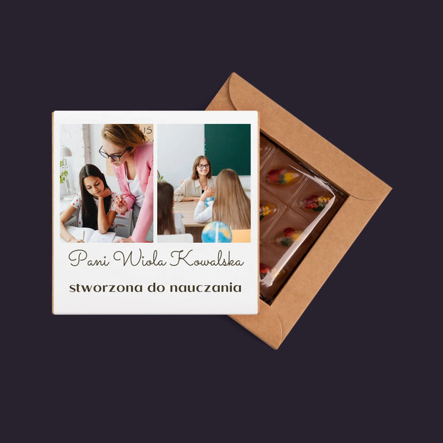 Fotokolaż: Zdjęcia Dla Najlepszego Nauczyciela - Dubajska Czekolada