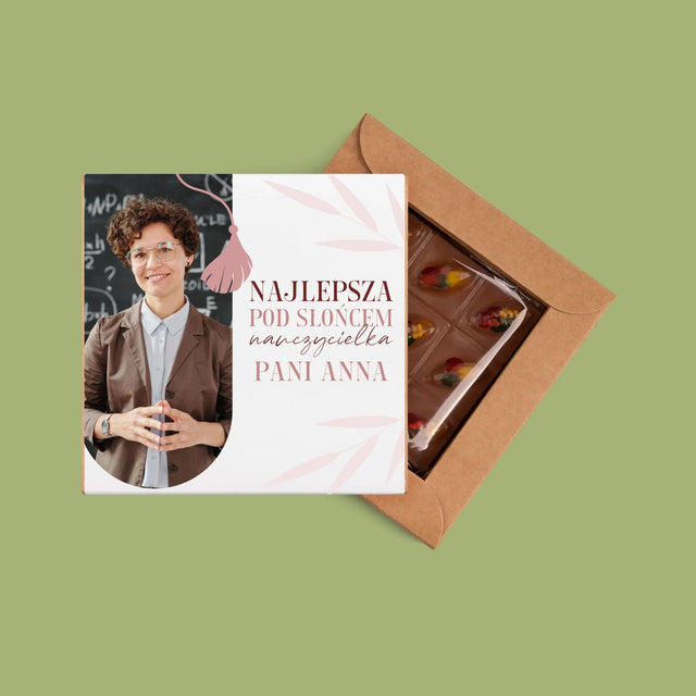 Zdjęcie I Podpis: Najlepsza Nauczycielka Pod Słońcem - Dubajska Czekolada