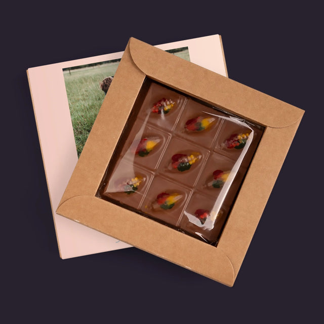 Zdjęcie I Podpis: Kochamy Cię Mamo - Dubajska Czekolada