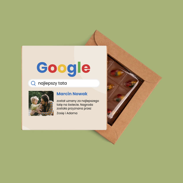 Zdjęcie I Podpis: Najlepszy Tata Wynik Google - Dubajska Czekolada