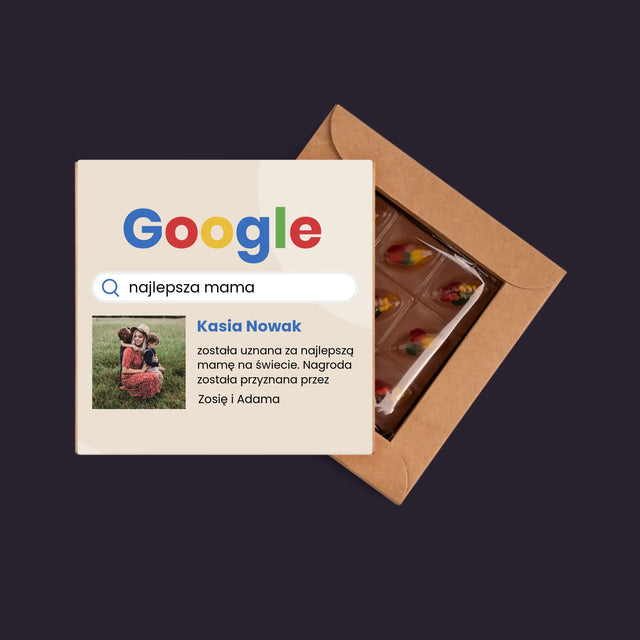 Zdjęcie I Podpis: Najlepsza Mama Wynik Google - Dubajska Czekolada