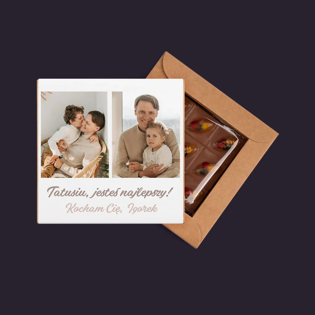 Fotokolaż: Zdjęcia Dla Taty - Dubajska Czekolada